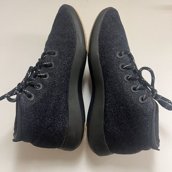 Allbirds Men’s Mizzle Wool Runner Water Repellent Sneaker Natural Black Khaki 11 - Picture 7 of 12